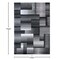 Flash Furniture Gray 5' x 7' Modern Color Blocked Area Rug ACD-RGTRZ861-57-GY-GG - alternate 2